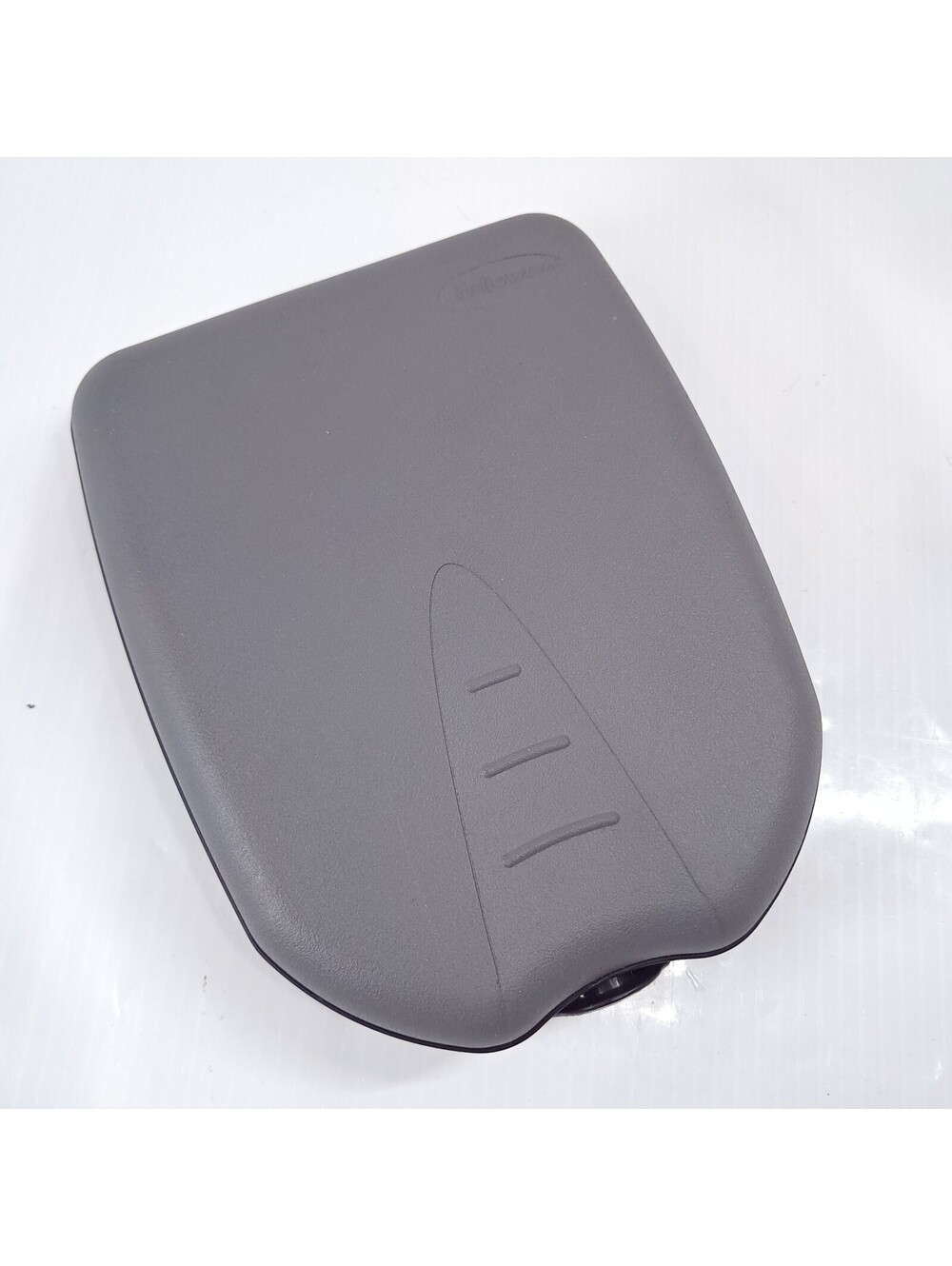 Vintage Fellowes CD DVD Storage Case Holder Wallet gray grey foam 16 Discs